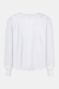 Relaxed V-Neck Sweatshirt