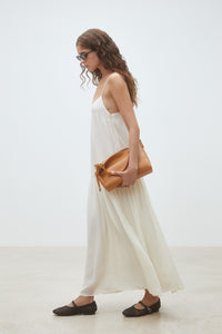Cream Flow Cami Maxi Dress
