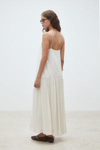 Cream Flow Cami Maxi Dress