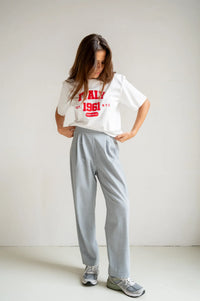 Trousers in Gery Melange