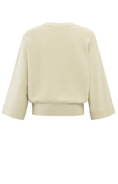 Sweater with Mixed Textures
