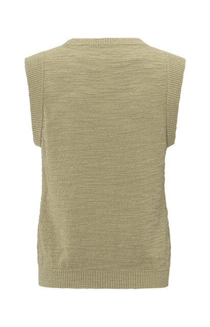 Textured Sleeveless Top