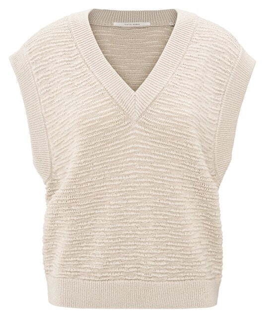 Sleeveless Knitted Top
