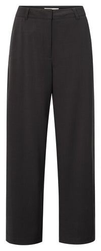 Straight-leg Trousers with Folded Detail at Sideseam
