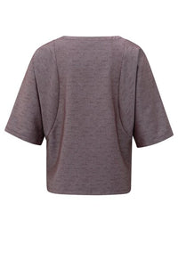 Woven T-shirt with Seam Details