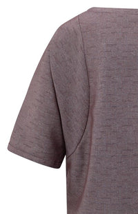 Woven T-shirt with Seam Details