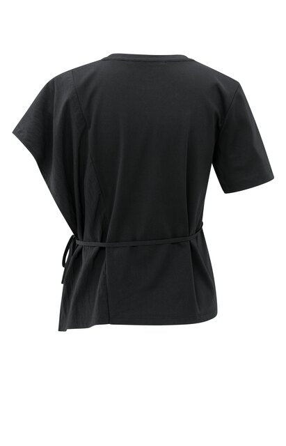 Short Sleeve top with Tie Detail