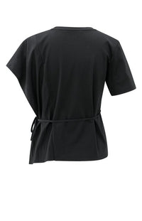 Short Sleeve top with Tie Detail