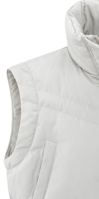 Cropped Jacket with Zip-off Sleeves