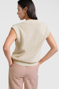 Sleeveless Knitted Top