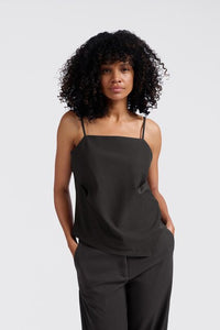 Straight-leg Trousers with Folded Detail at Sideseam