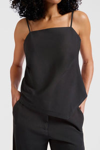 Straight-leg Trousers with Folded Detail at Sideseam