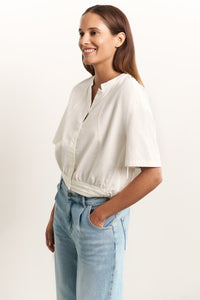 Blouse with Drawcord