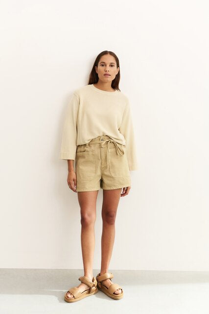 Sweater with Mixed Textures