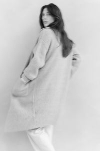 Long Sleeve Top with Woven Hem and Cuff Detail
