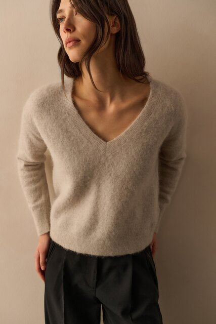 Soft V-neck Sweater