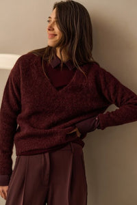 Soft V-neck Sweater (Copy)