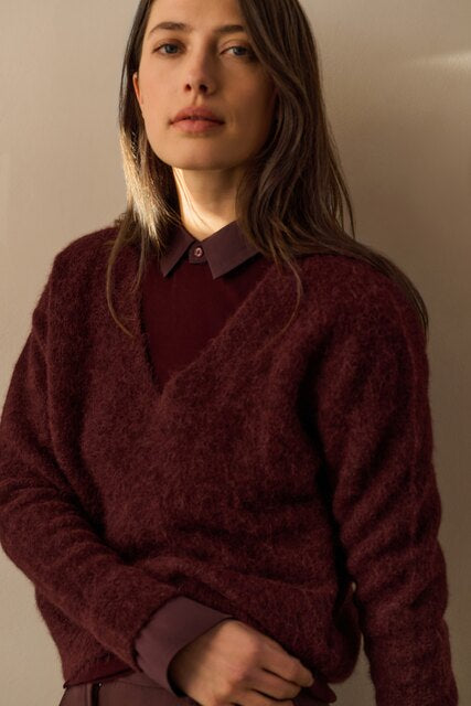 Soft V-neck Sweater (Copy)