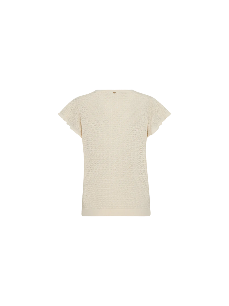 MMGanna Pattern V-neck Knit
