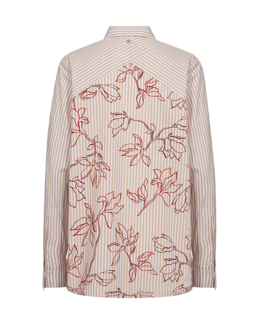 MMElinda Leafy Stripe Shirt