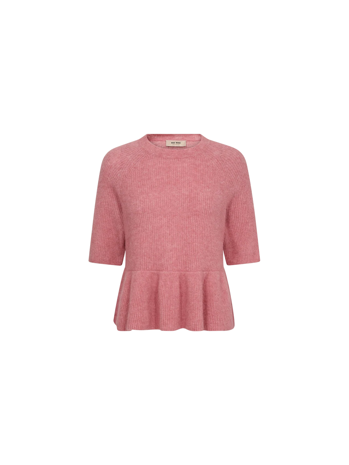 MMThora SS O-Neck Frill Knit