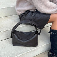 Shoulderbag with Leopard Lining