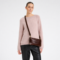 Fashion Favourites Croco Leather Clutch