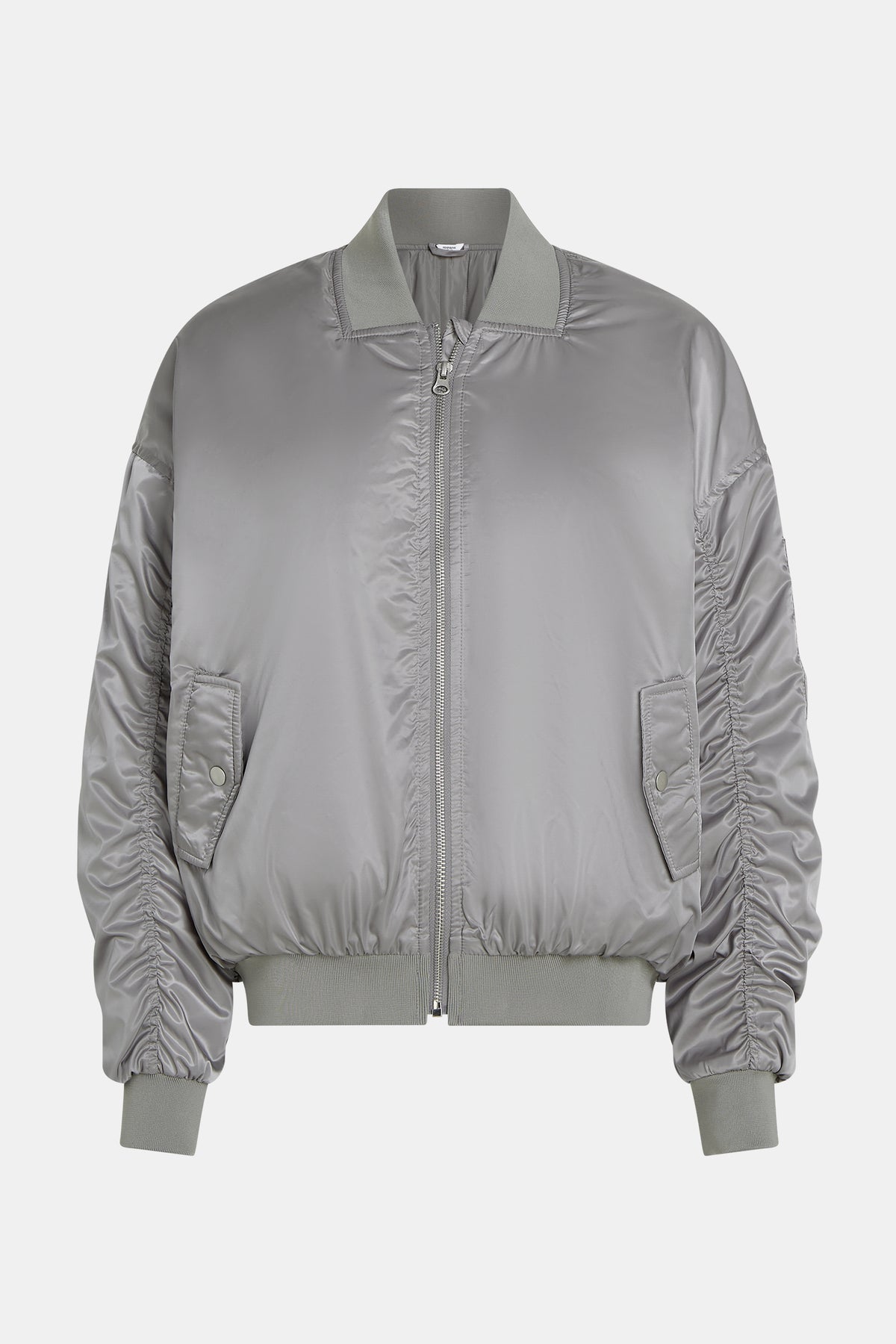 Metallic Bomber Jacket