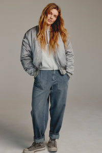 Straight-Leg Utility Denim