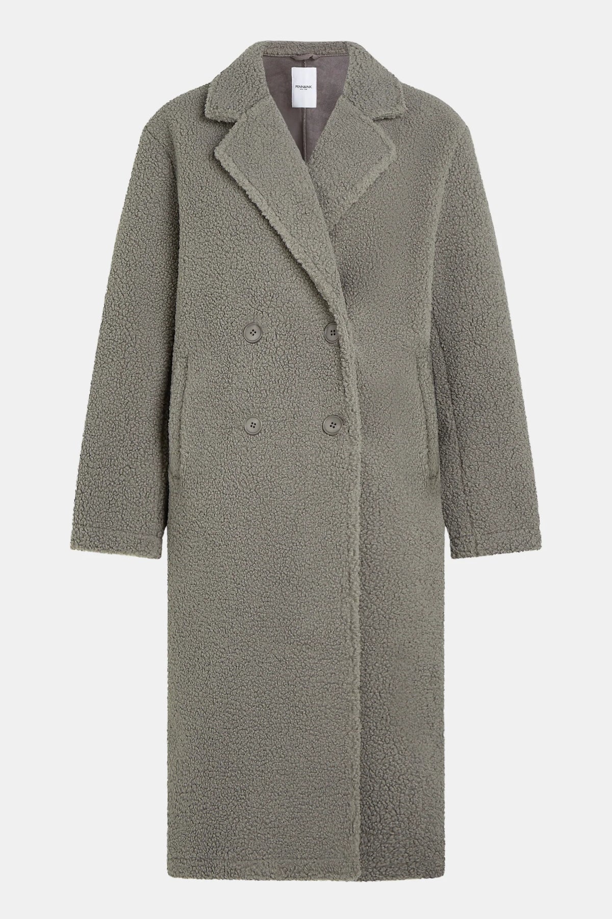 Longline Teddy Coat