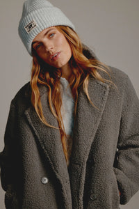 Longline Teddy Coat