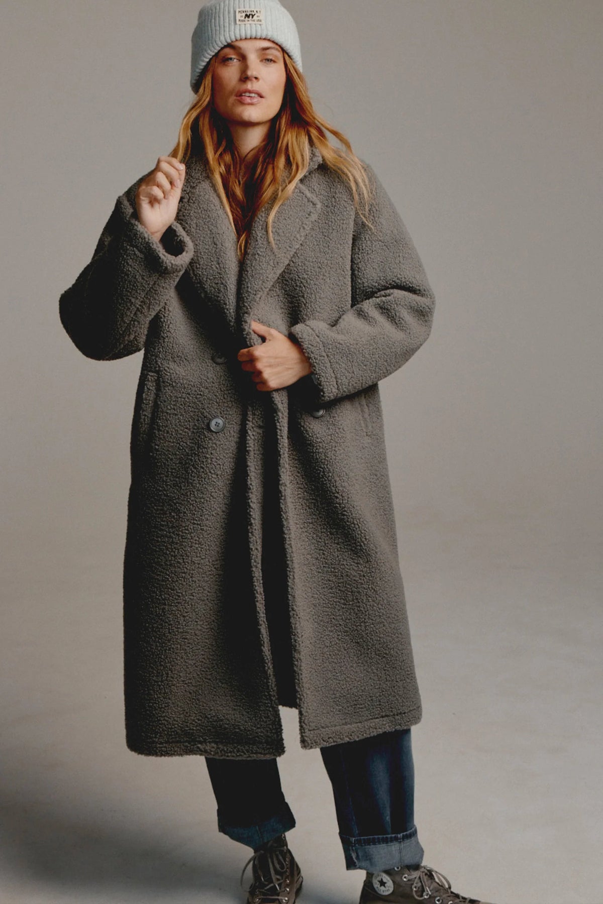Longline Teddy Coat