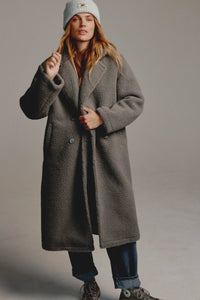 Longline Teddy Coat