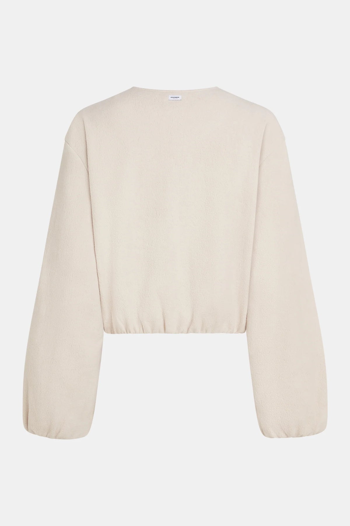 Cropped Wool-Blend Zip Jacket