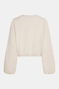 Cropped Wool-Blend Zip Jacket