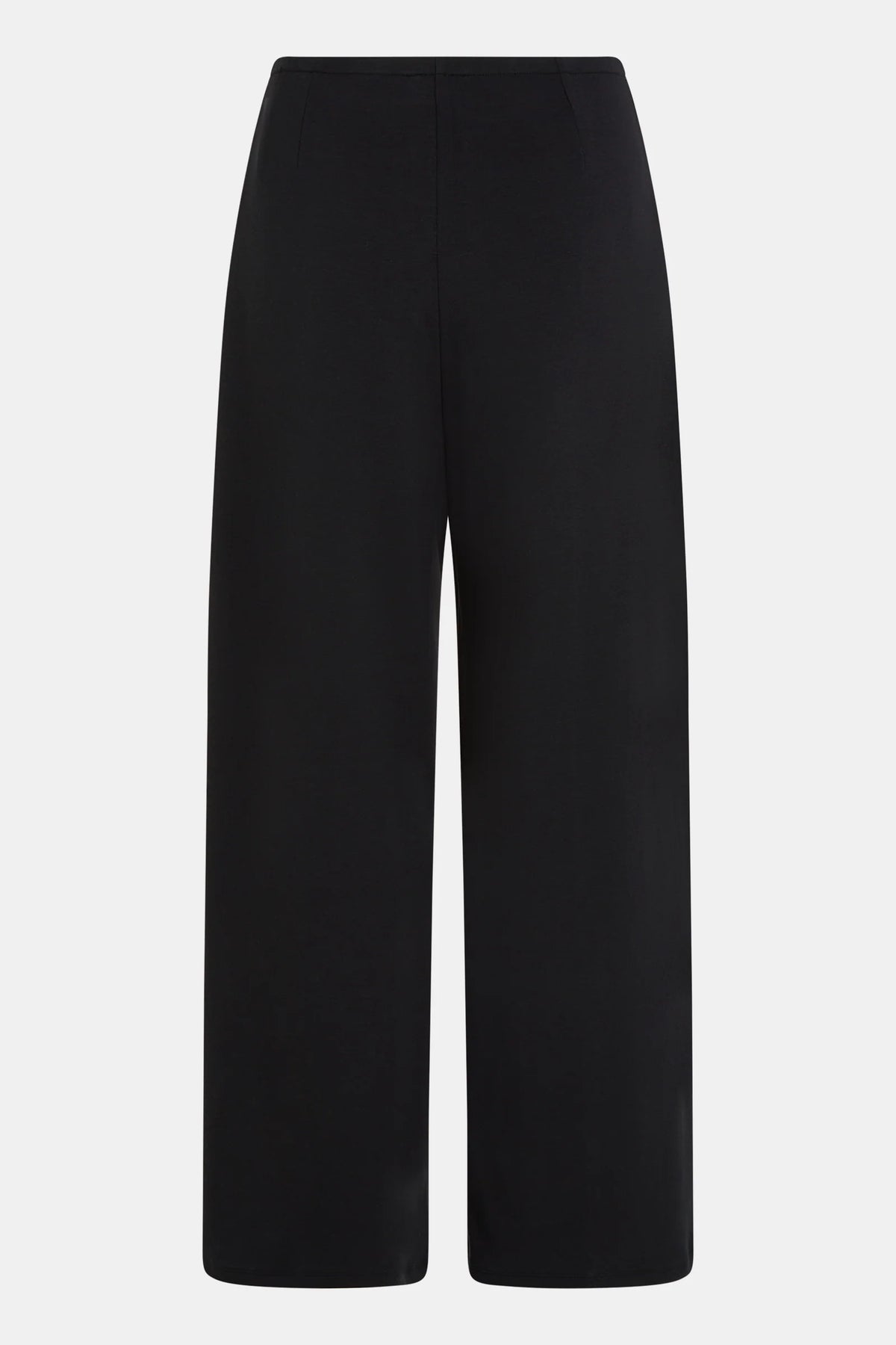 Wide-Leg Stretch Trousers
