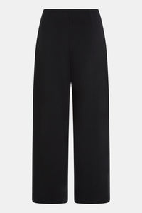 Wide-Leg Stretch Trousers