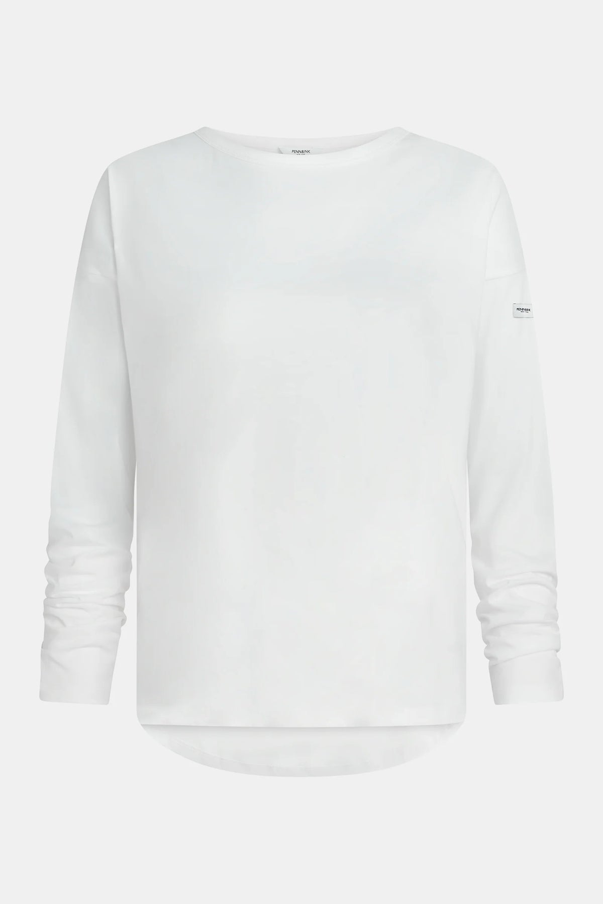 Long-Sleeve Cotton Jersey Top