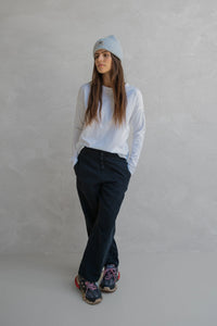 Long-Sleeve Cotton Jersey Top
