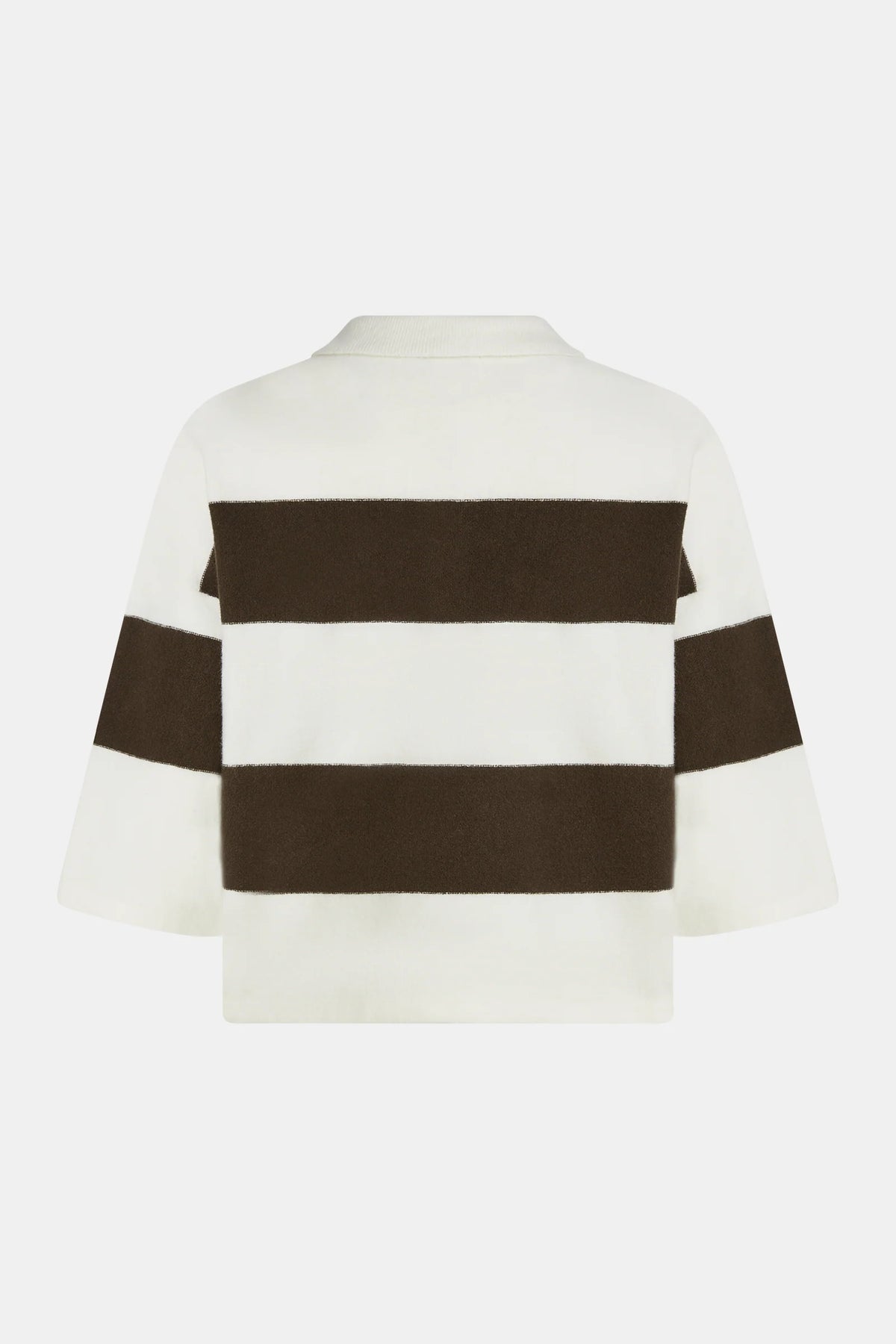 Penn & Ink NY Wide Stripe Knit Polo