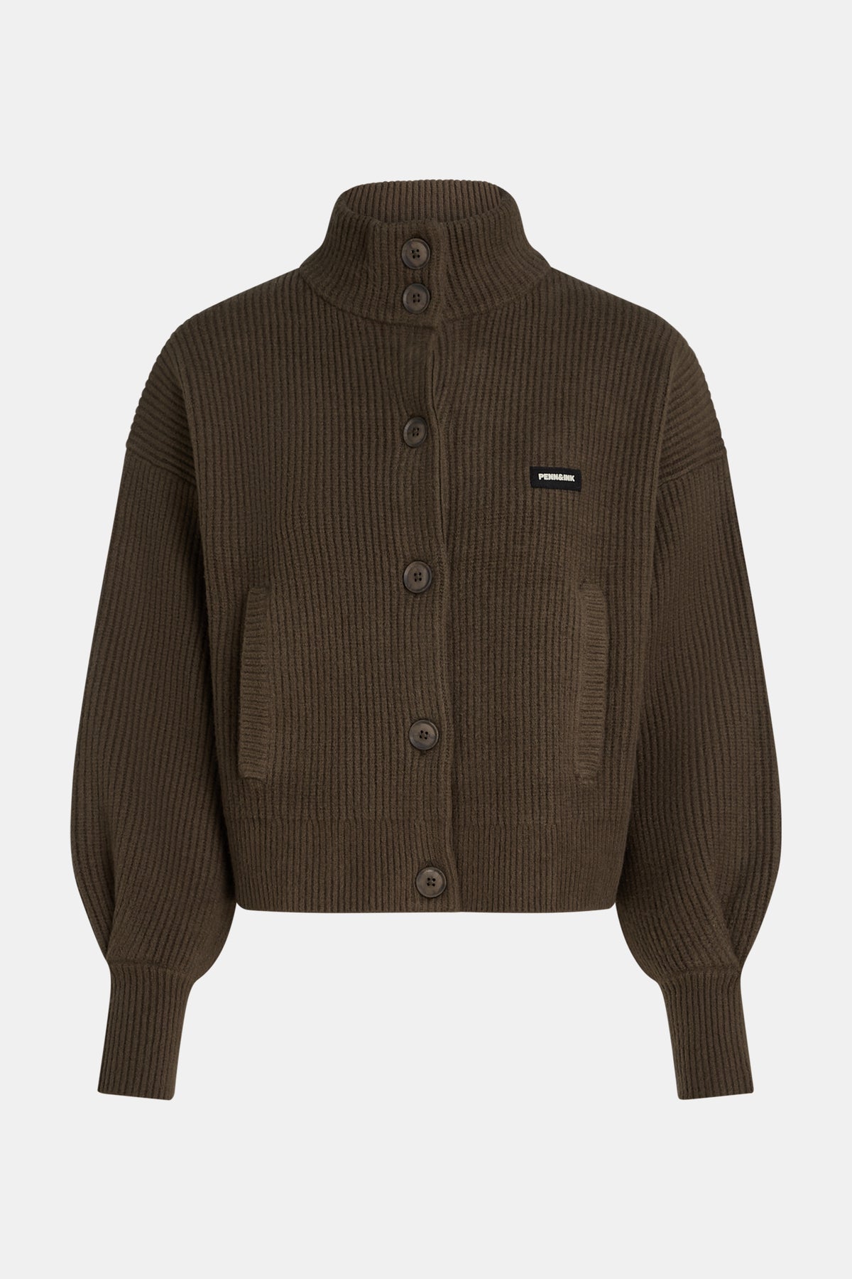 Ribbed Knit Cardigan