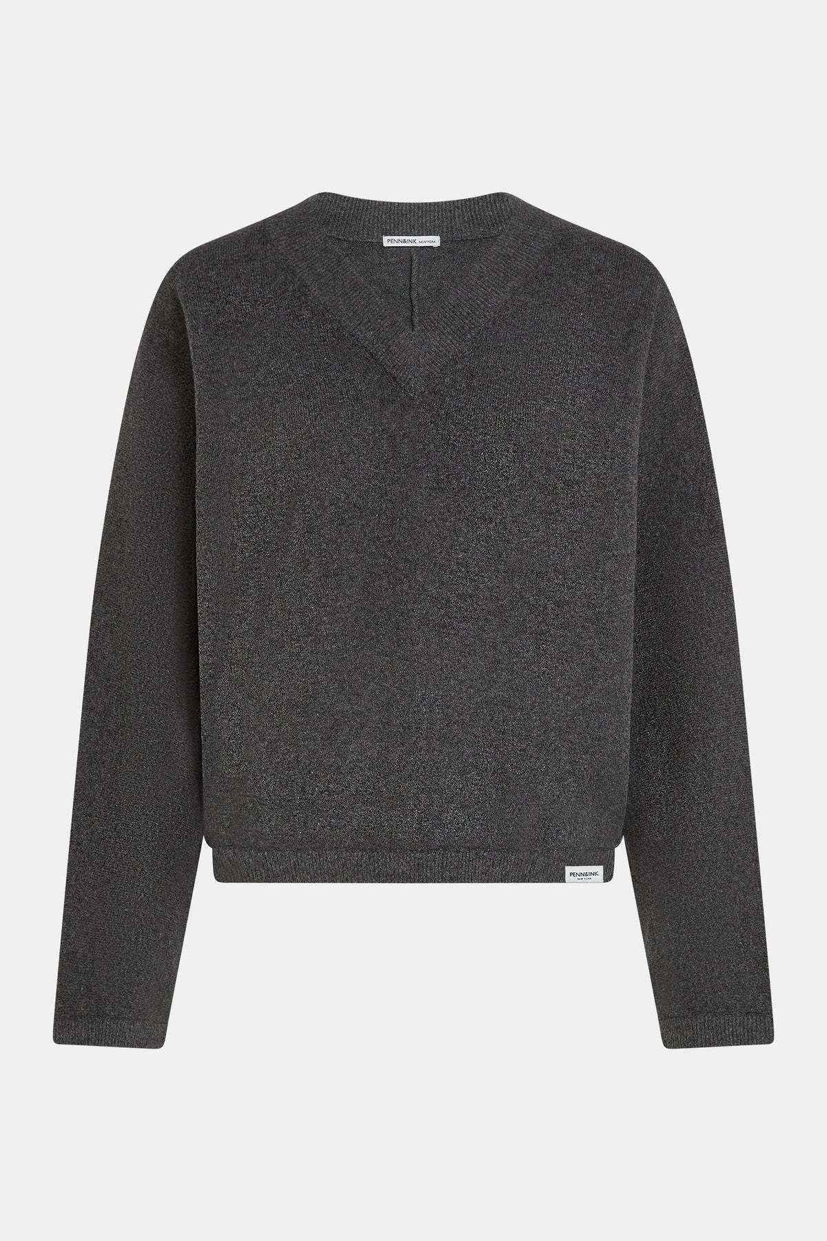 Penn & Ink NY Soft Knit V-Neck Sweater