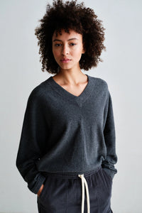 Penn & Ink NY Soft Knit V-Neck Sweater