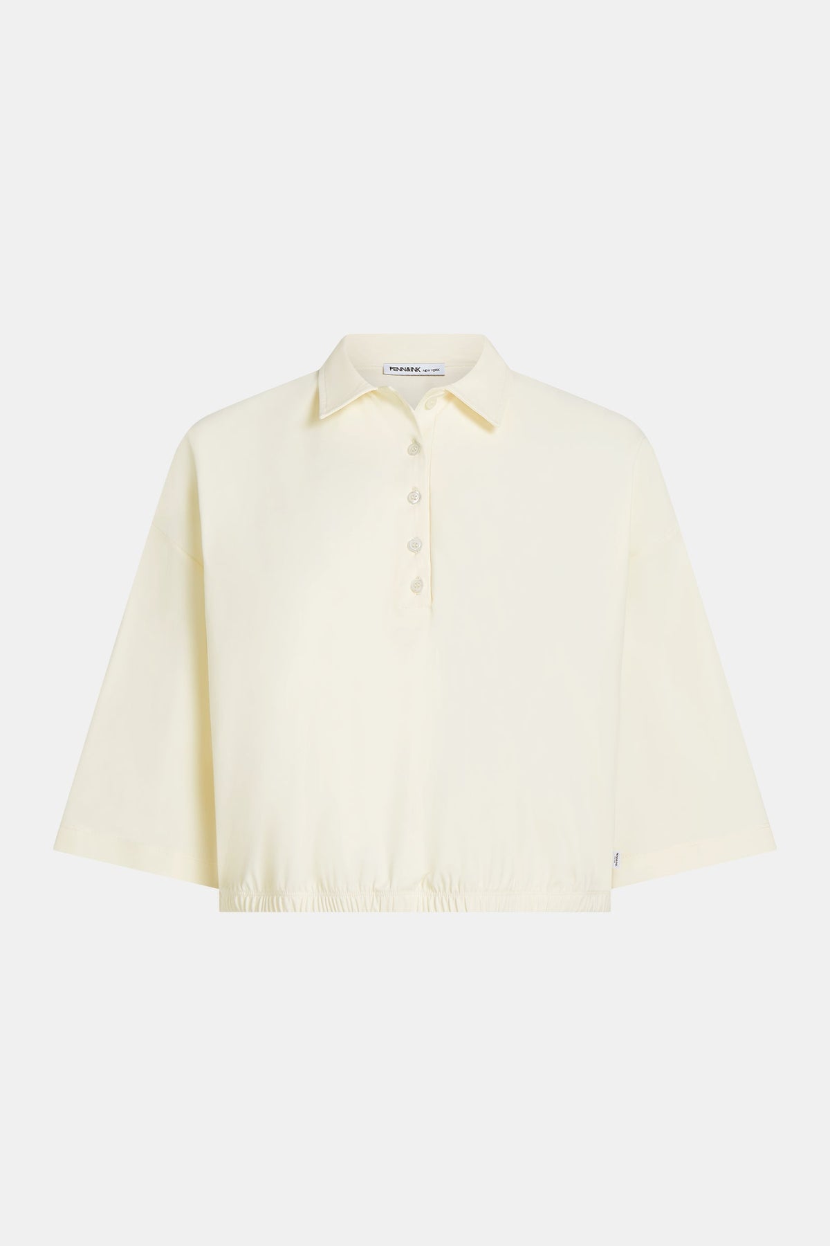 Penn & Ink NY Relaxed Polo Travel Top