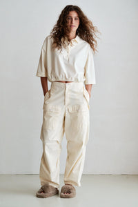 Penn & Ink NY Relaxed Polo Travel Top