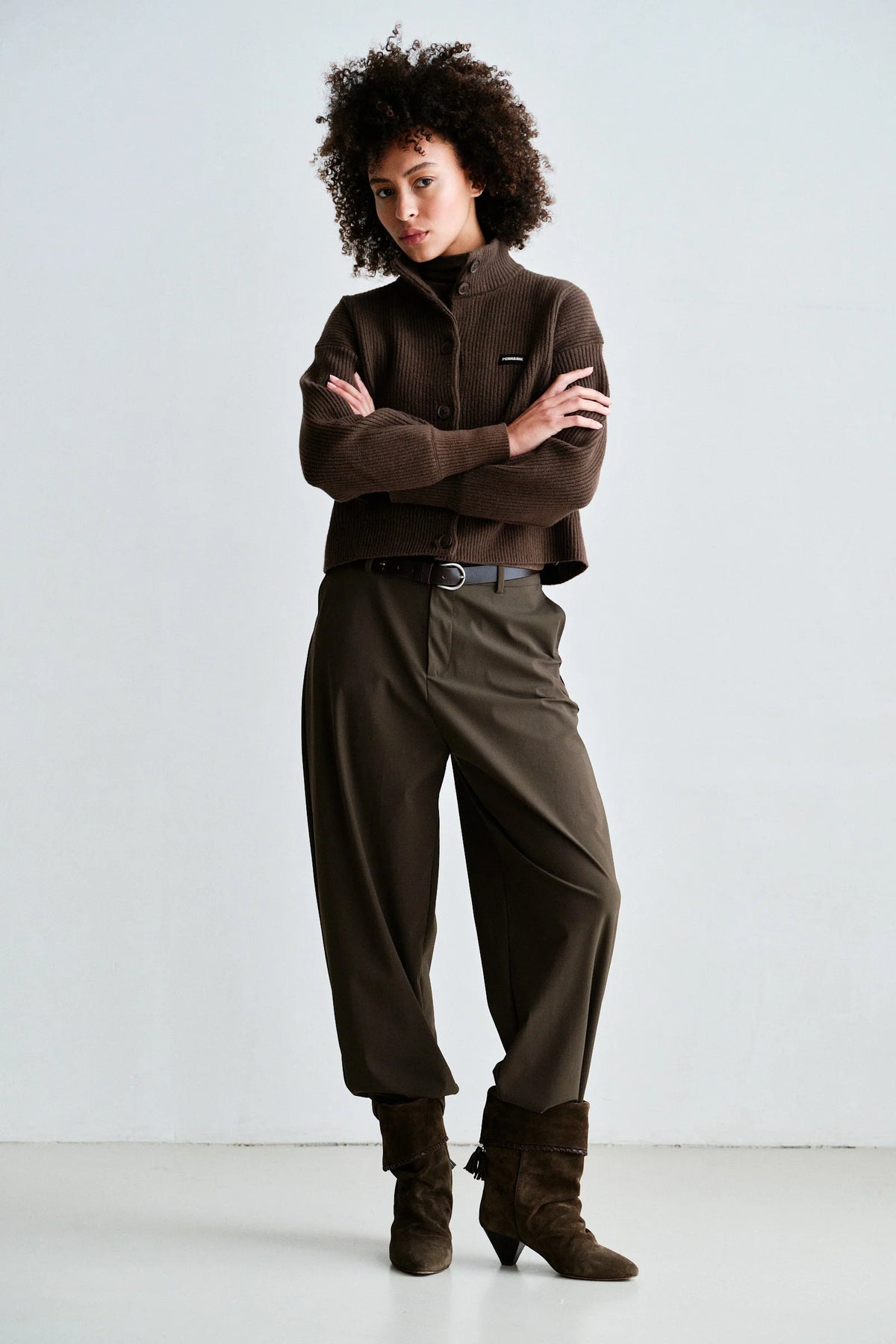 Penn & Ink NY Tailored Tapered Travel Trousers