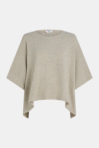 Oversized Knit Poncho Top