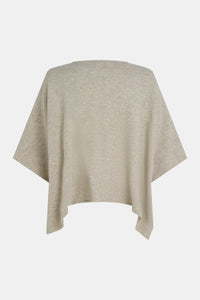 Oversized Knit Poncho Top