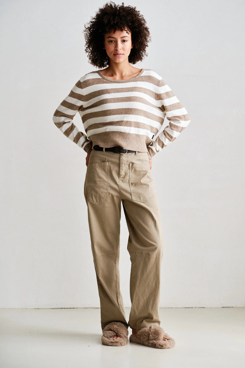 Penn & Ink NY Utility Cotton Trousers