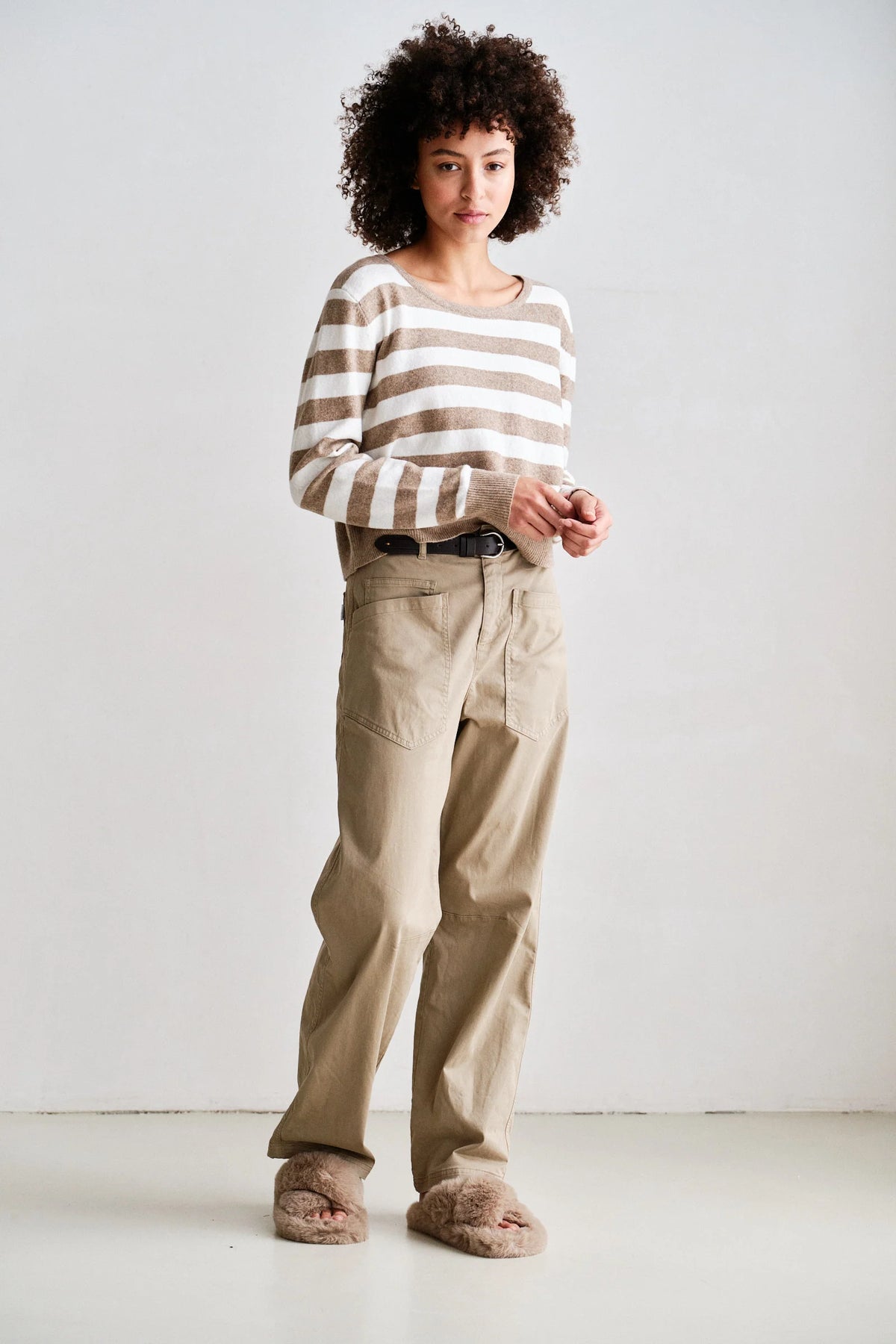 Penn & Ink NY Utility Cotton Trousers